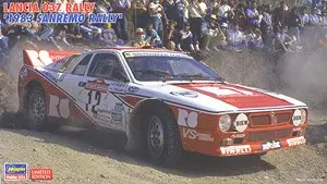 

Hasegawa 20299 Static Assembled Car Model Toy 1/24 Scale For Lancia 037 Rally 1983 Sanremo Rally Car Model Kit