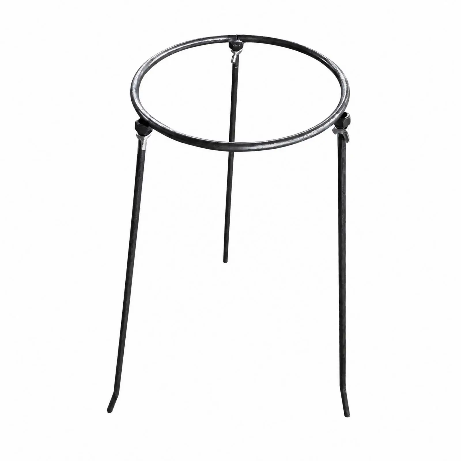Free Standing Industrial Bag Support Frame with 7mm Thick Rod for Grain Sack Filling Work