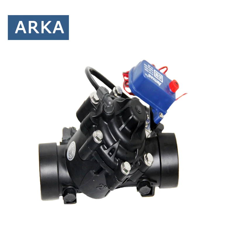 AC 12V Smart Valve Water Controller Solenoid Valve,Plastic Valve for Agriculture Irrigation 2