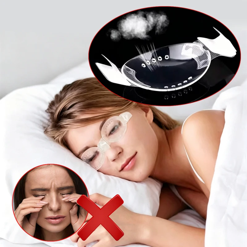 10-100pcs Eye Goggle Surgery Eye Shield Medical Ellipse Breathable Self-adhesive Myopia Surgery Eye Protection Goggle Mask