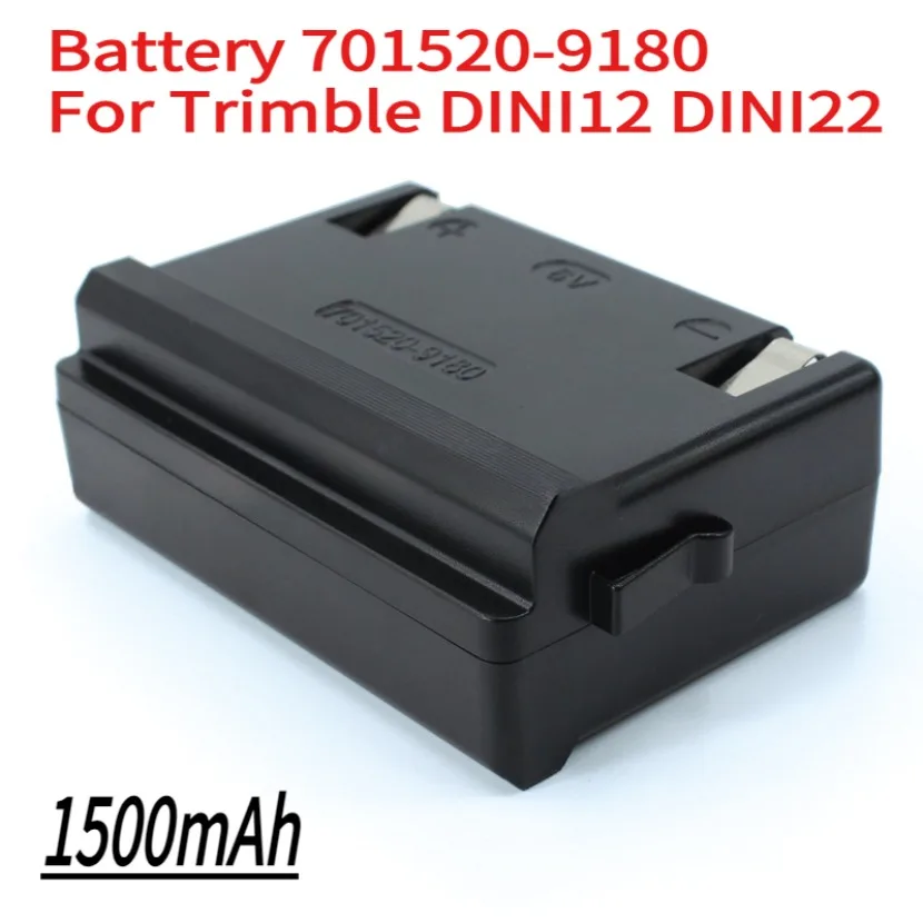 New 1500mAh Battery 701520-9180 for Trimble DINI12 DINI22 Digital Level Rechargeable  NIMH Battery