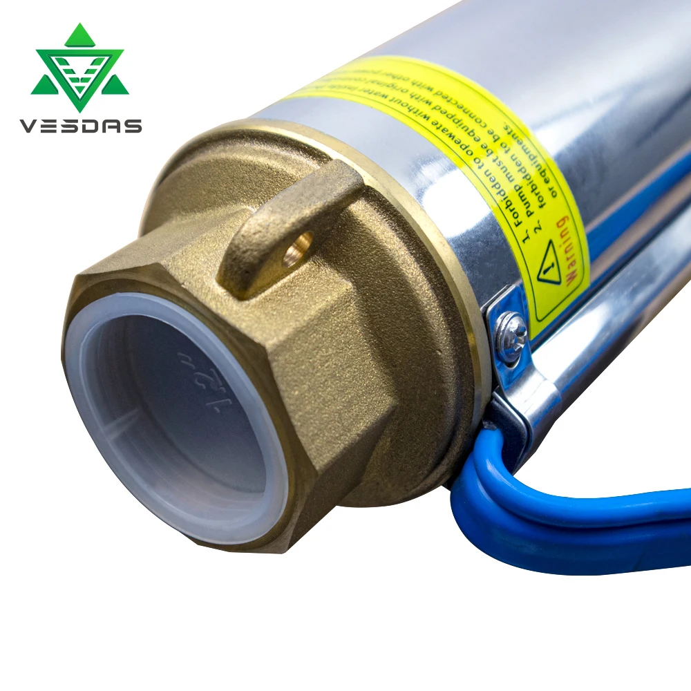 Imagem -04 - Bomba de Água Solar de Baixa Pressão Bomba de Água Submersível com Controlador Embutido Mppt 150w 370w 750w 12v 24v 48v