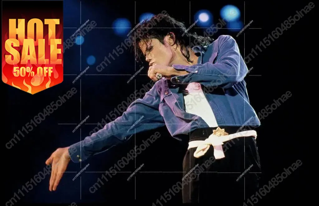 Michael Jackson Air Cushion Sneakers, Pop Star Lightweight Mesh Sports Shoes For Men Women