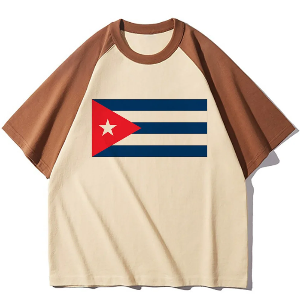 

Cuba tshirt women streetwear tshirt girl designer clothing