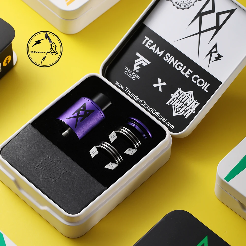 Thunder Cloud x GrimmGreen Recoil R3 TSC RDA / BF 24 replacement coil for coils & atomizers - gallery image 6