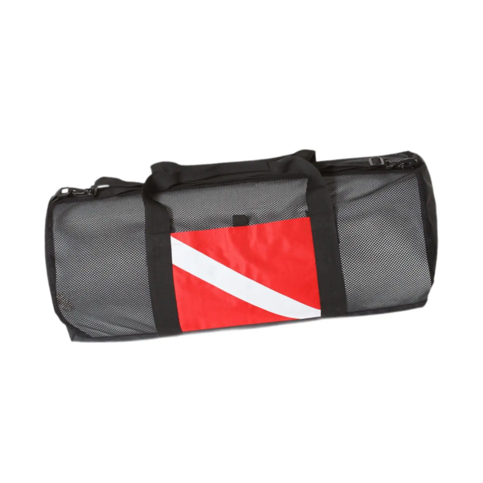 Bolsa de lona de malla, bolso de nailon para equipo de buceo, para aletas subacuáticas de snorkel