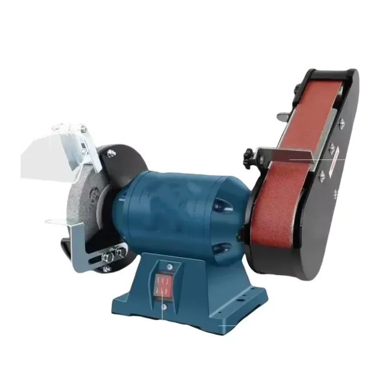 Bench Grinder &belt Sander One Machine With Two Functions 2024 Hot Sale for Home and Factory Workshop Use With Good Quality
