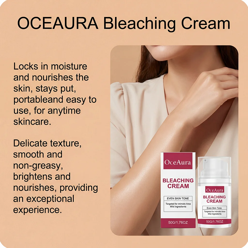 Gentle Intimate Skin Lightening Cream Fade Dark Spots Pigment Evens Skin Tone Private Area Care Underarm Bikini Whitening Cream view 4
