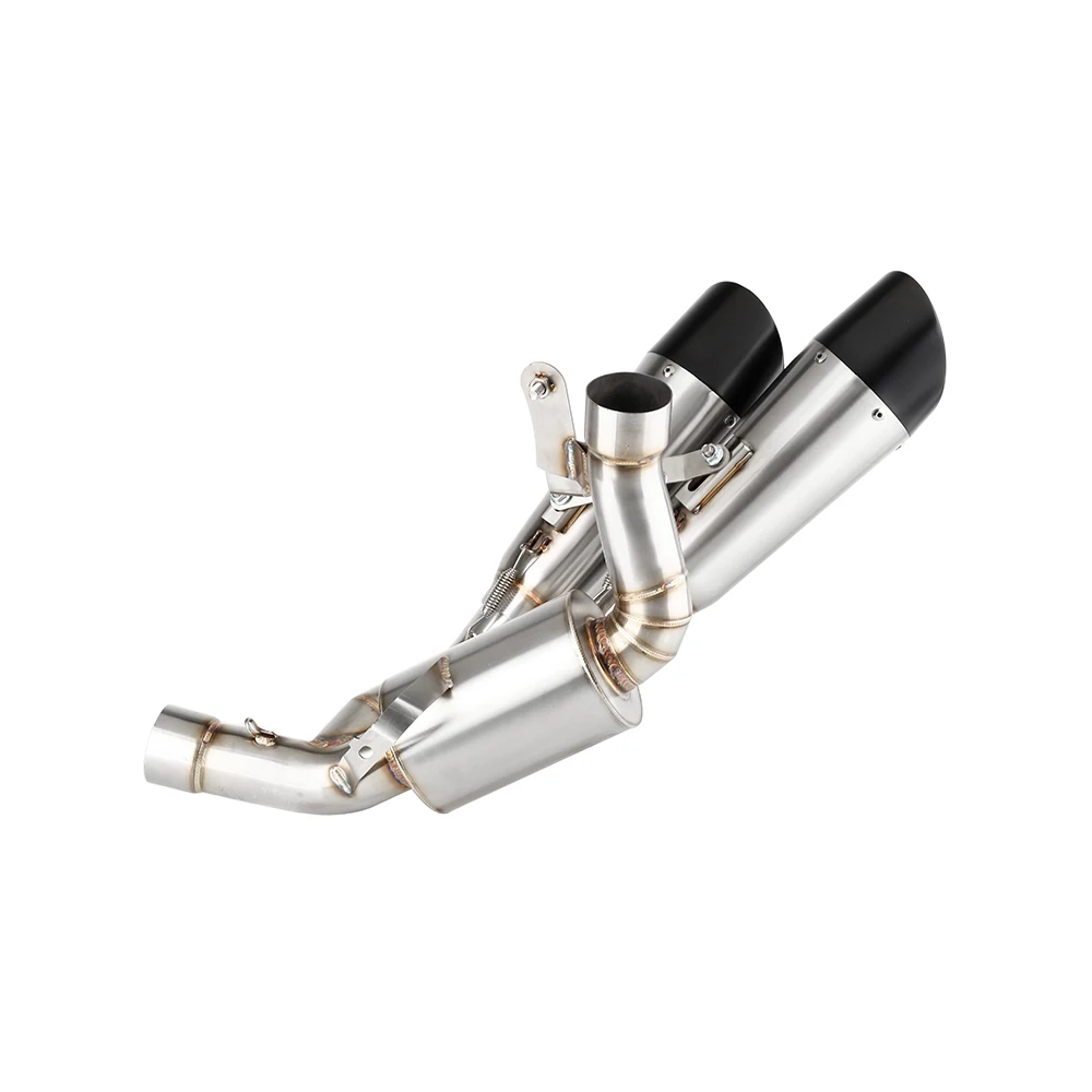 

For Ducati XDiavel 2016-2020 X-Diavel S 2017-2021 X Diavel Sport Pack 2021 Motorcycle Exhaust Pipe Muffler With Mid Link Pipe