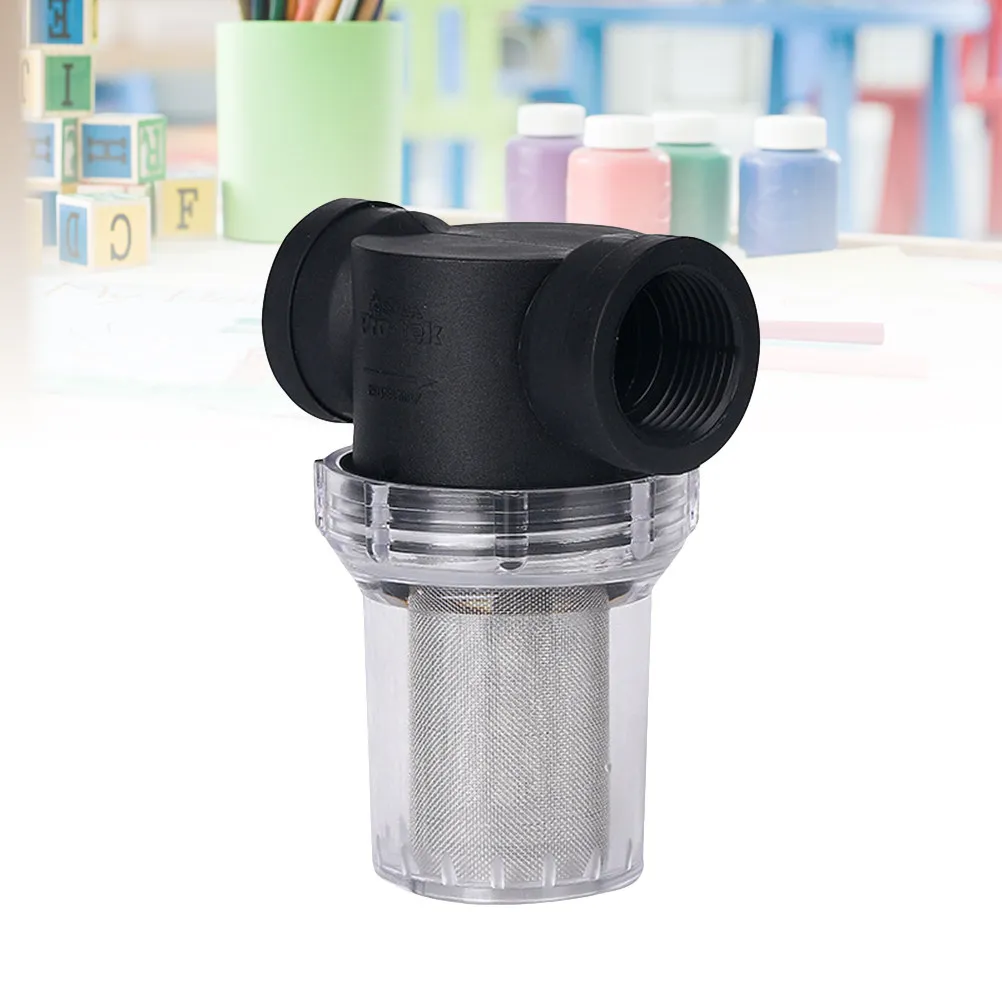 1Pcs Pre-Filter Water Cup Water Purifier Transparent PVC Leakproof Filter 1 Inch Interface 40 Mesh Kitchen Sink Filtration Tool