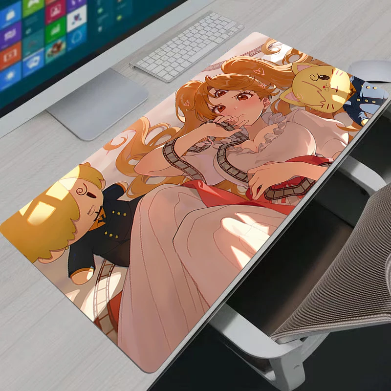 Mouse Pad Large Gamer XXL Keyboard Desk Mouse Mat Japan Game Anime One Piece Carpet Rubber Tapis Souris Gaming Notbook Mousepad - view 5