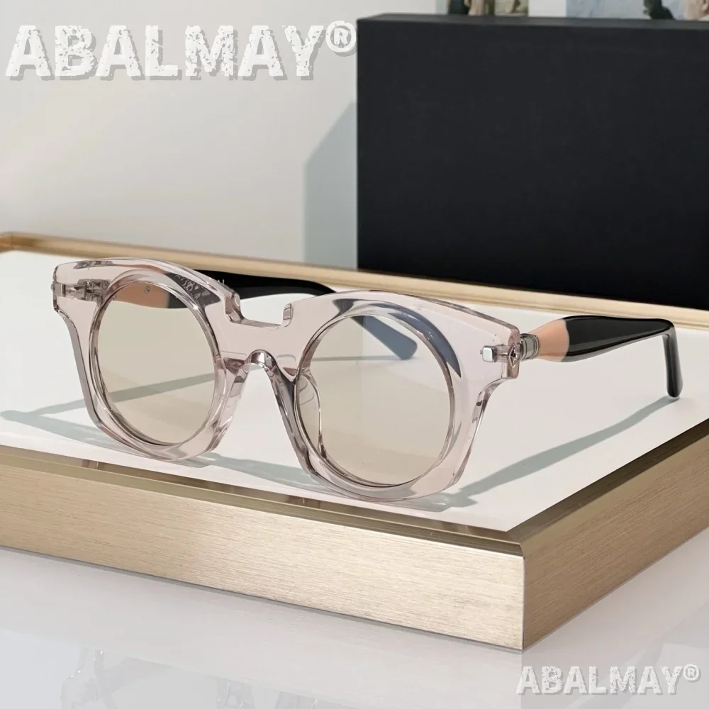 نظارات شمسية عالية الجودة للرجال والنساء Maske J6 مقاس 46-25 نمط UV400 ريترو موضة تصميم خاص نظارات شمسية مع صندوق