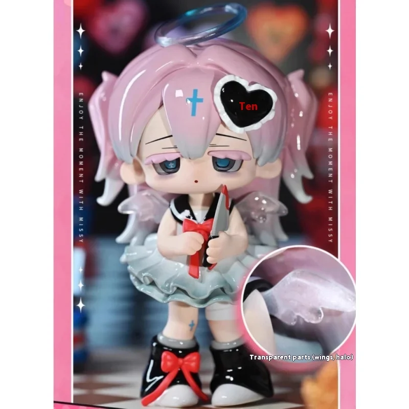 Missy Sweet Mourning Lolita Serie Blind Box Leuke Action Figure Speelgoed Kawaii Anime Figuren Poppen Speelgoed Kinderen Speelgoed Gift Collectie