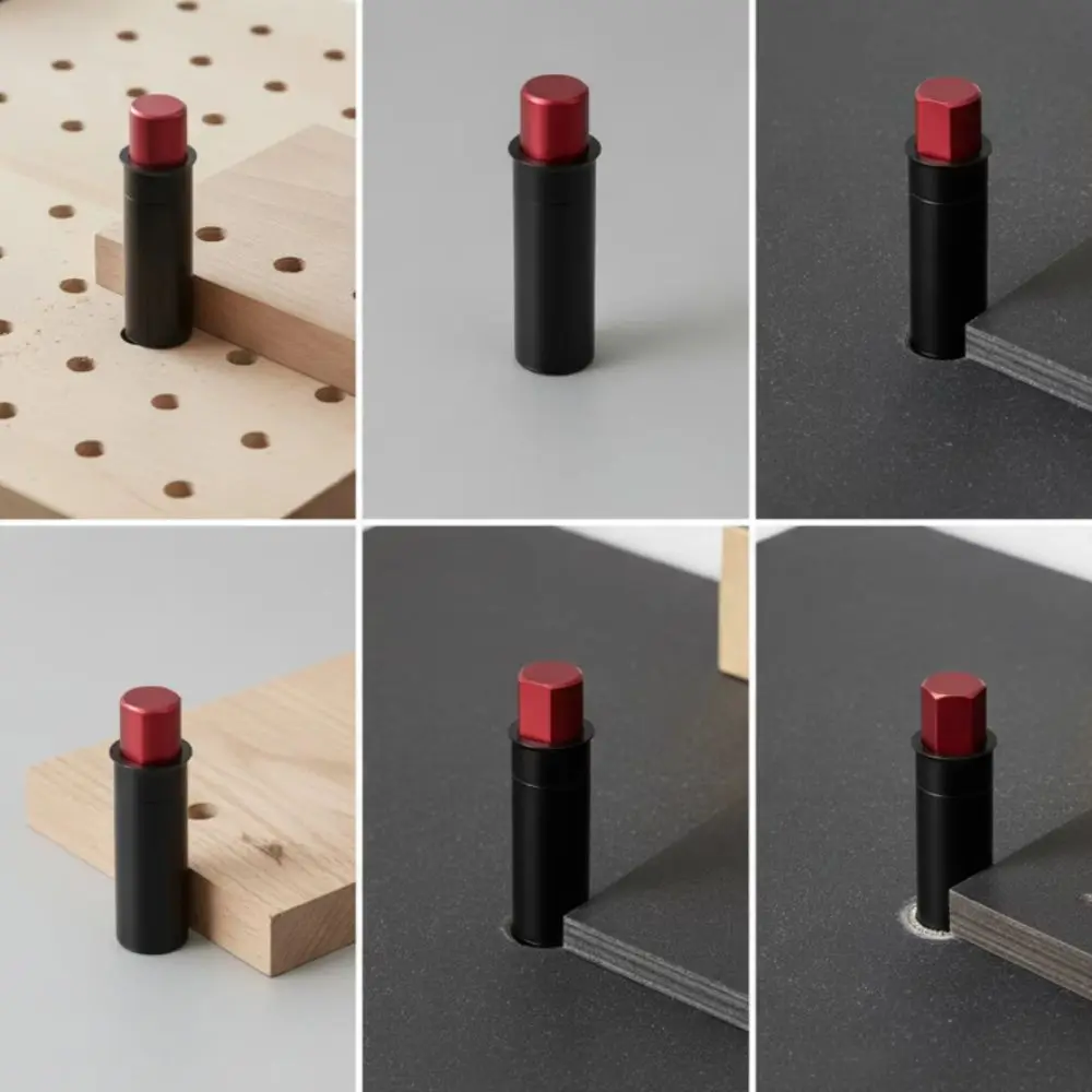 Expanding Quick Lock Design Pop-Up Table Hole Positioning Pin Compact Structure Woodworking Fence Limit Stopper