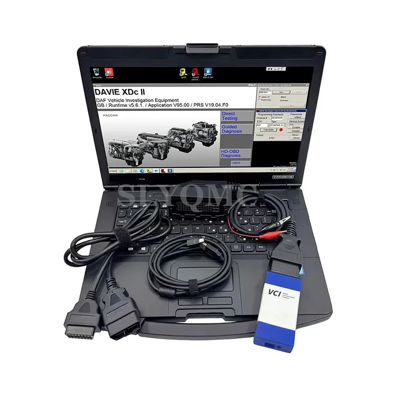 DAF Diagnostic Software Diagnostic Tool for DAF XF,CF,and LF Trucks DAVIE XDc II