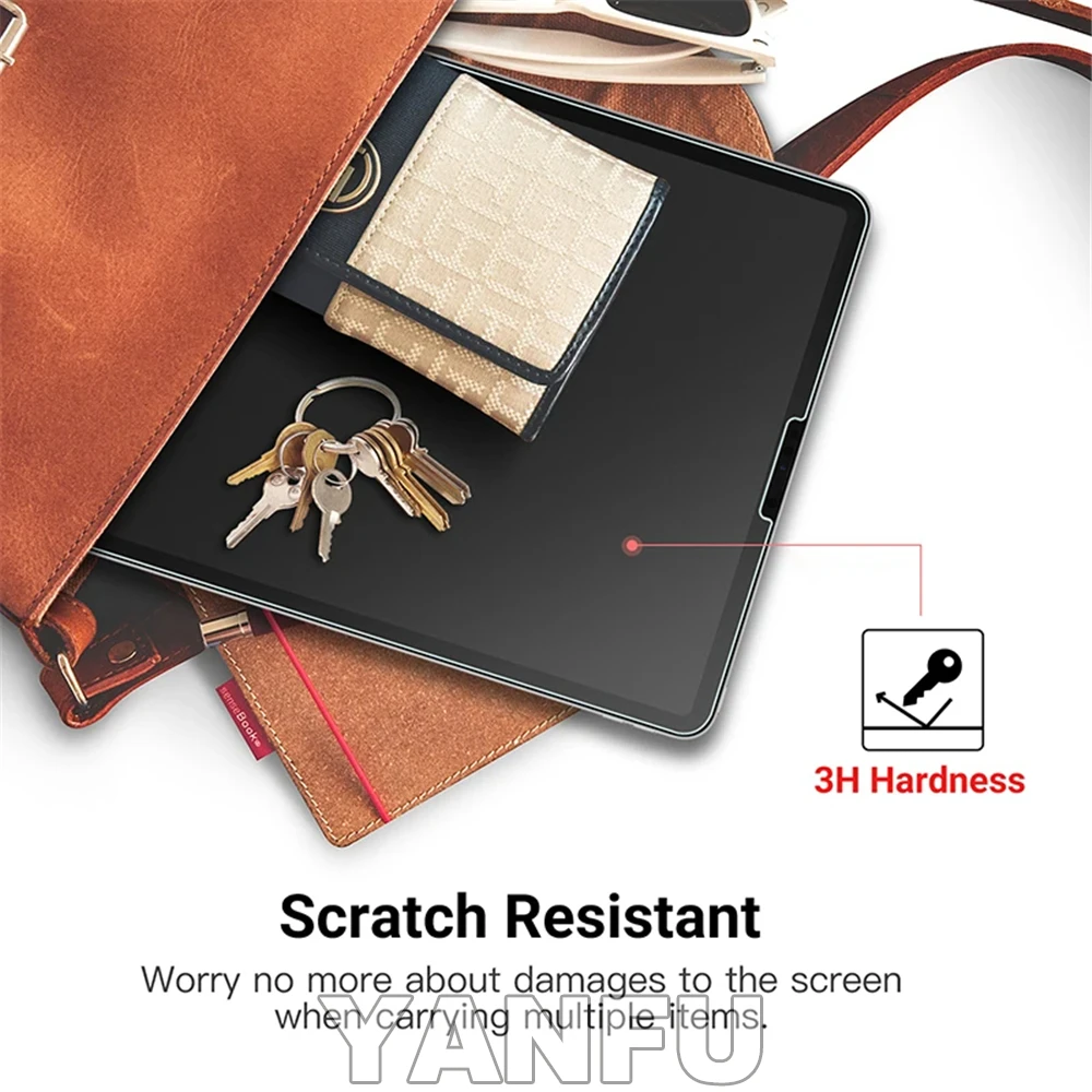 3Pcs Paper Feel Like Screen Protector For ipad 10th 9th Generation 8 7 6 Air 5 4 Pro 12.9 11 10.5 9.7 Mini 4 5 6 No Glass view 3