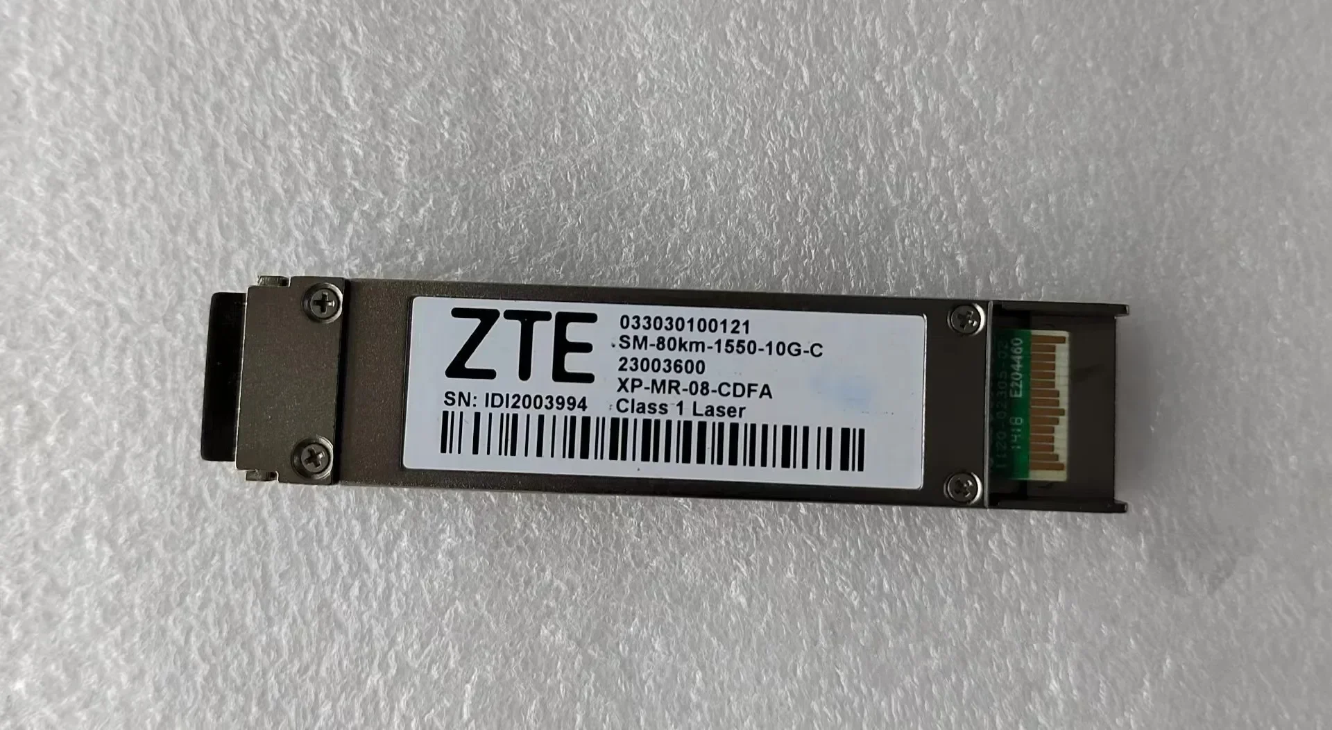 XFP Fiber Module Switch 80KM XFP ZTE 10G 40KM 033030100095 LTX1503-BC +/XFP 10G 80KM 033030100121 SM-80KM-1550-10G-C