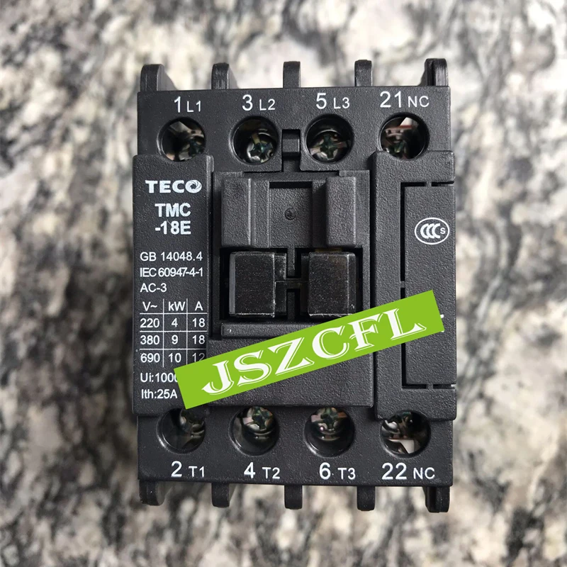 

1PC TMC-18E AC220V 380V 110V 24V 36V 3A1B AC Contactor For TECO