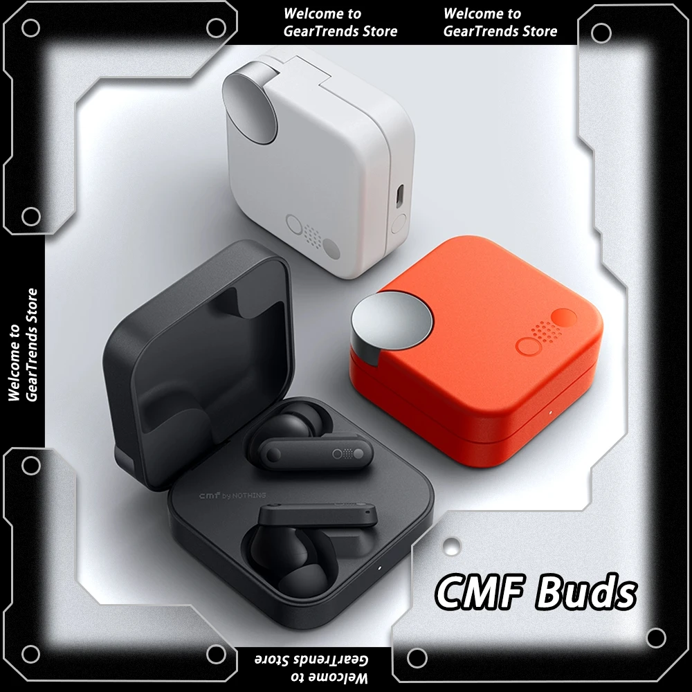 

Nothing CMF Buds Bluetooth Портативные наушники Hi-Fi Звук Стереогарнитура Наушники-вкладыши с шумоподавлением Длительный срок службы батареи На заказ