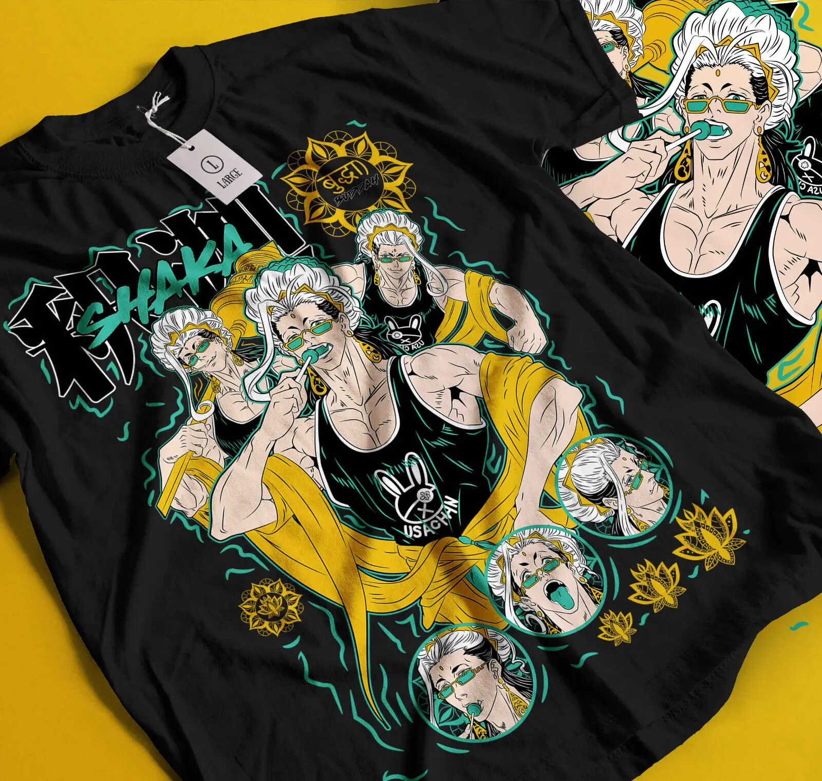 Buda T-Shirt Record Of Ragnarok Buddha Anime Horror Fan Gift Girl shirt 267