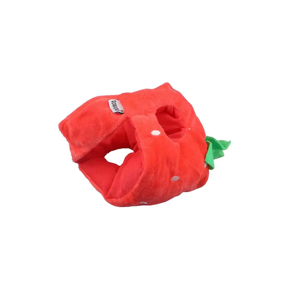 

Cute Watermelon Cat Hat Orange Shape Soft Cat Headwear Avocado Comfortable Dog Cosplay Hat For New Year Party