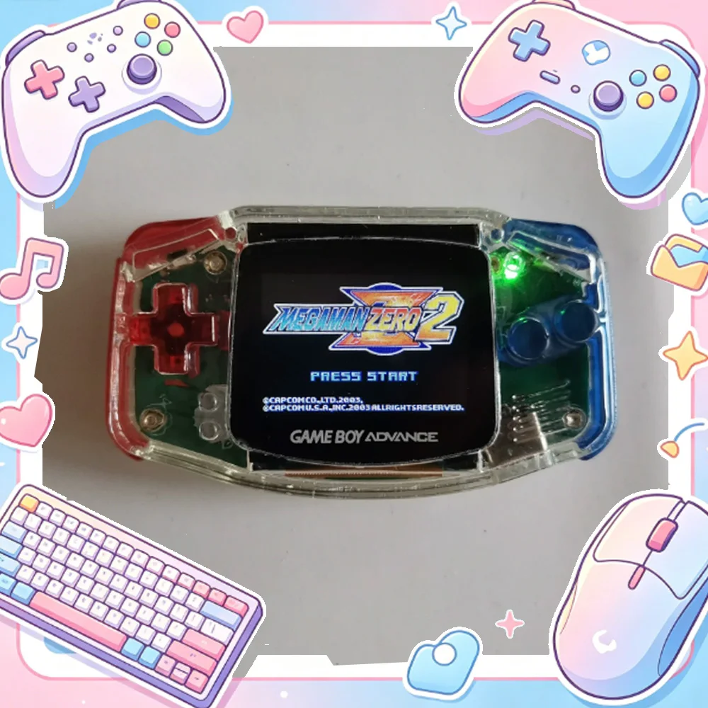 Super Mini GBA Handheld Game Console Small and Light A Mini Handheld Color Screen Game Console That Can Fit in Your Pocket Gifts