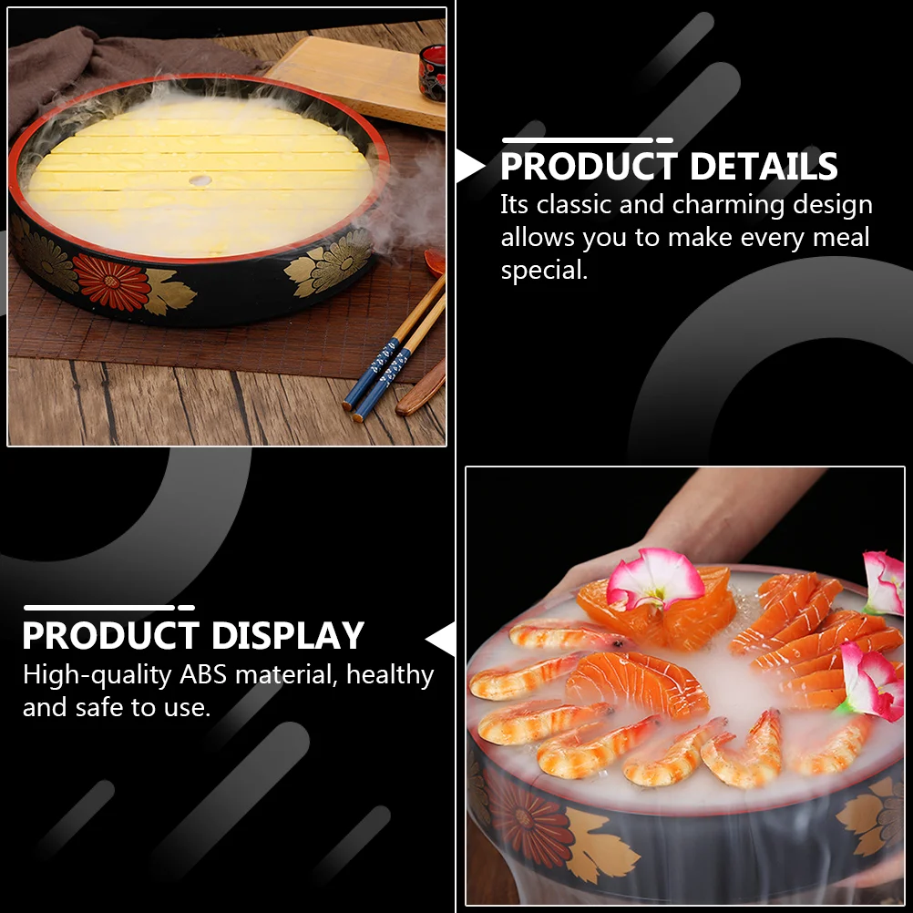 

Dinner Plates Sushi Creative Tableware Sashimi Storage Practical Painted Seafood Serving