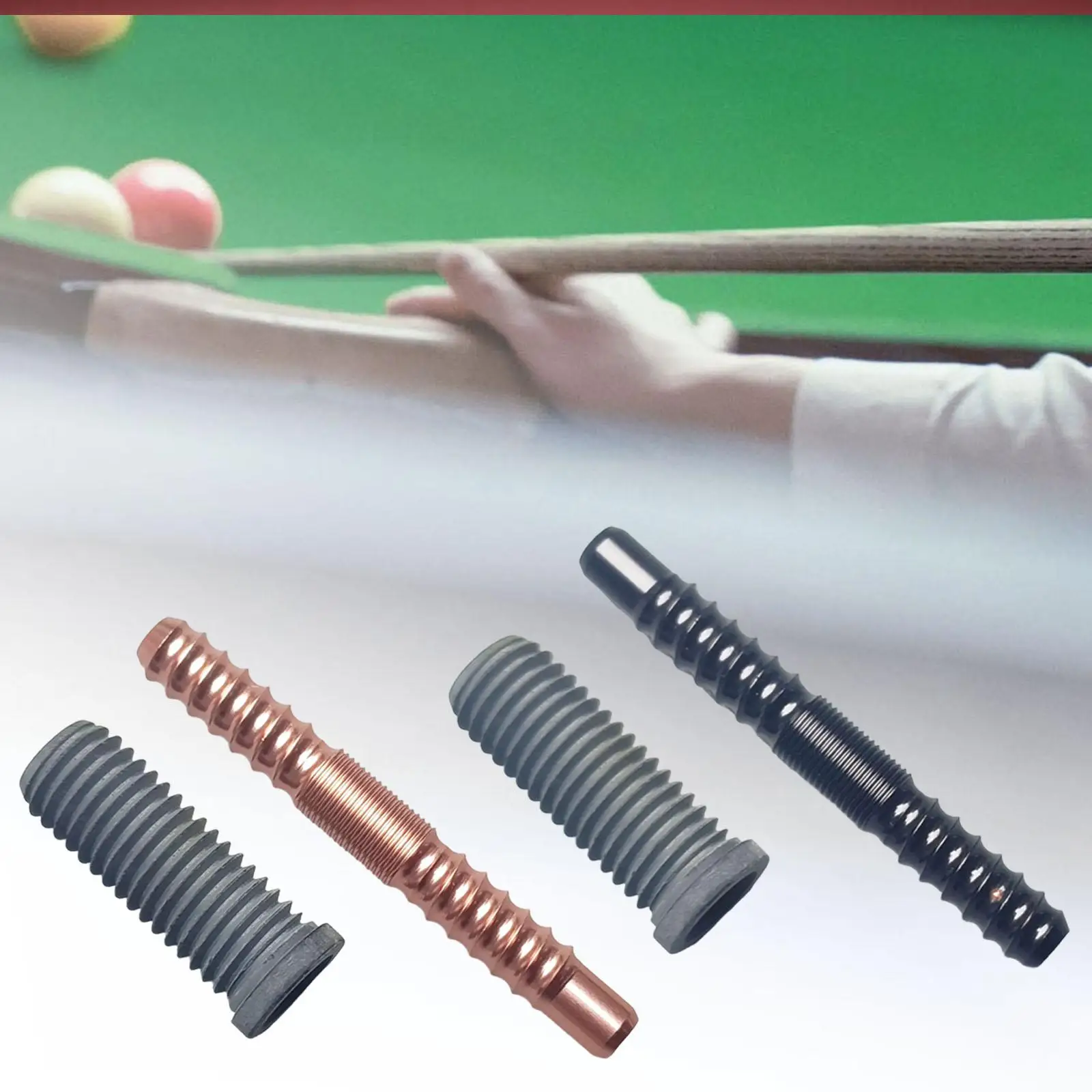 

Соединительный штифт для бильярдного кия, аксессуары для бильярда, фитинги для шафта, 3/8 * 8, для быстрого соединения киев для бильярда