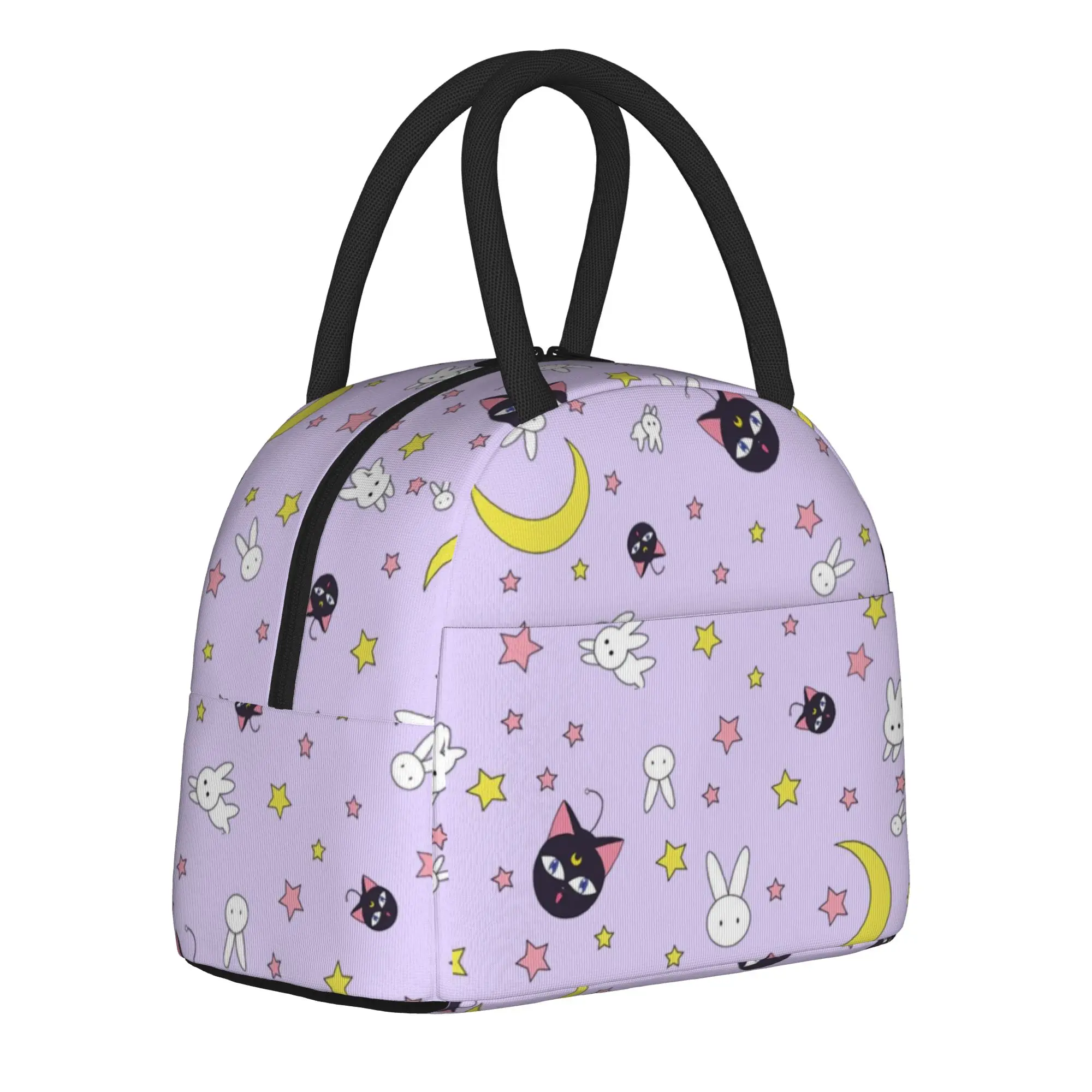 

Insulated Lunch Bag Sailors Moons magical girl Accessories Lunch Container Unique Design Cooler Thermal Bento Box For Work