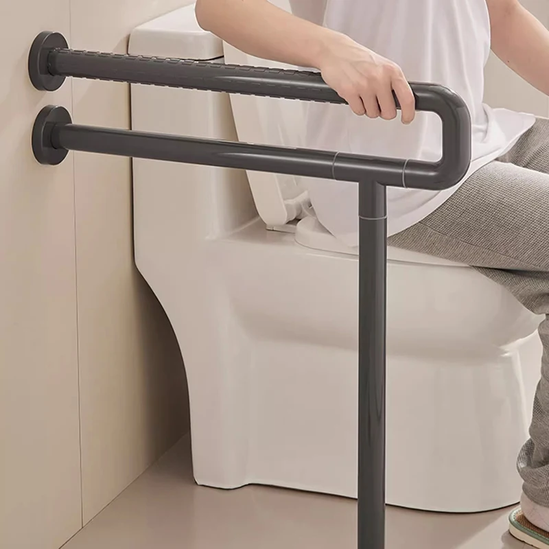 Folding Elderly Shower Grab Bars Portable Bathroom Support Toilate Grab Bars Bathtubs Sticky Suporte Para Banheiro Accessories