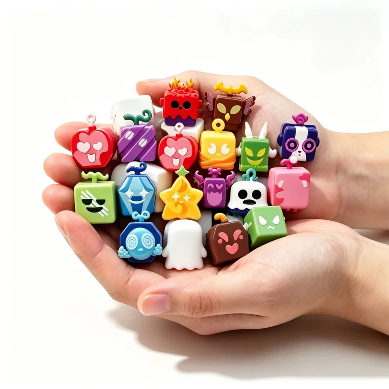 A2026 New Model 13 /24pcs Blox Fruit Figures Set Toy Blox Fruit Figurine Blox Fruit Kitsune PVC Toy Figure Ornaments Decor Gifts