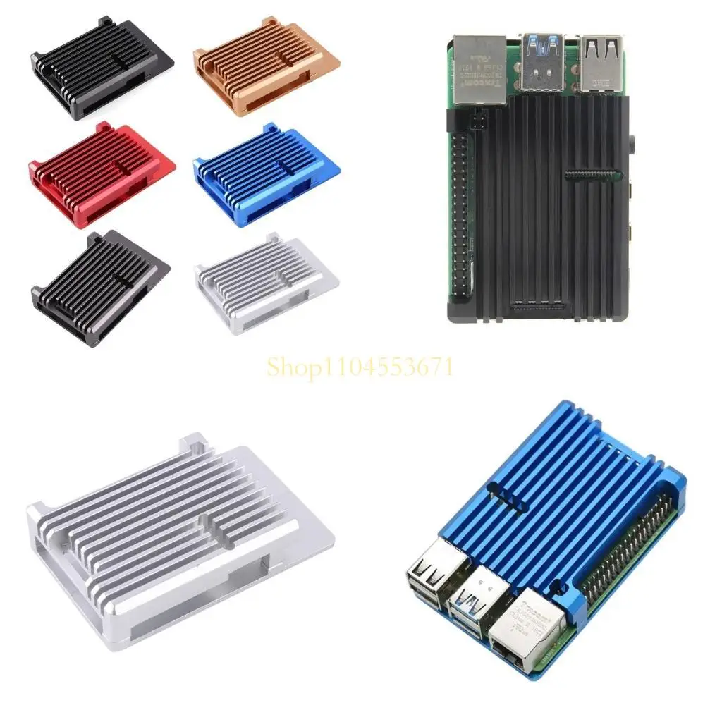 

Best Seller Aluminum Alloy Protective Case / Box / Enclosure for 4 Model B Perfect Heat Dissipation