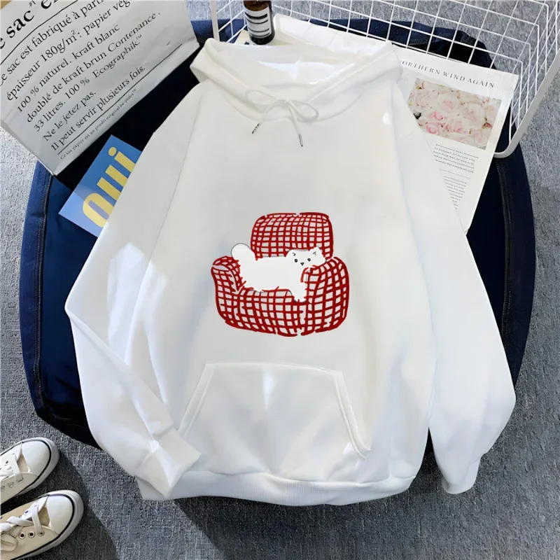 

Large Size Printed Top Autumn Hoodie Fashionable Long Sleeve Top Drawstring Pocket Loose Men's and Women's Hoodie