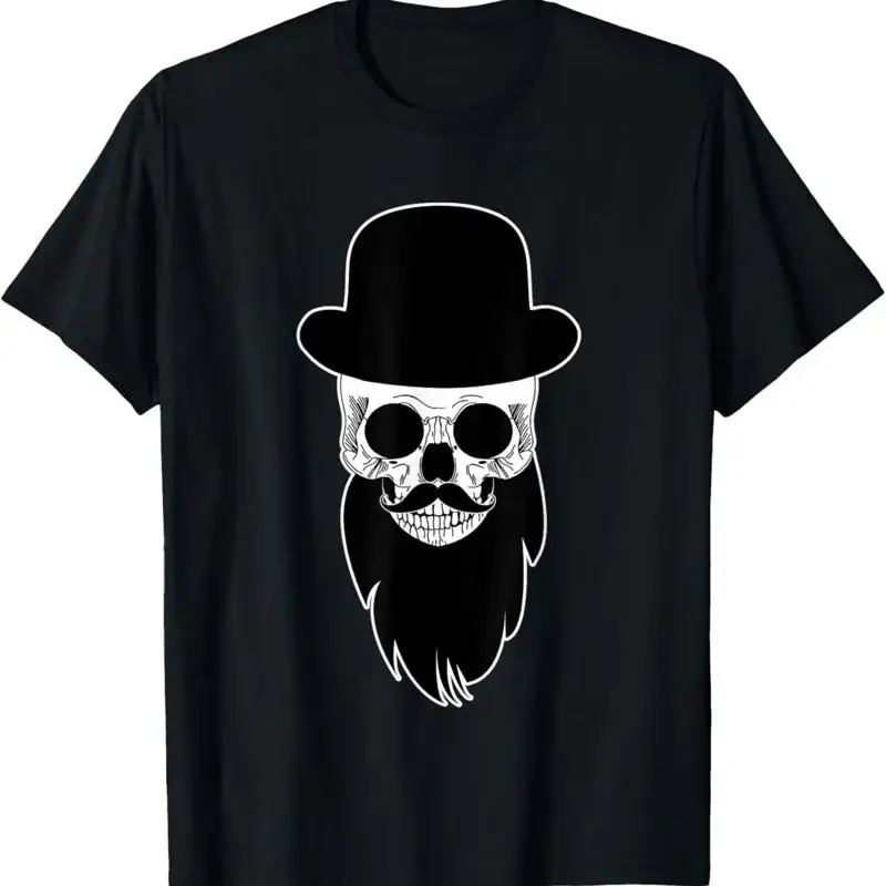 Cool Skull With Beard T Shirt
