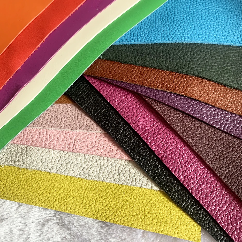 مادة جلد البقر المدبوغ الخضر ، قطعة القماش ، جلد الأثاث ، الحرف اليدوية التي تصنعها بنفسك ، إكسسوارات الخياطة ، متعددة الألوان ، 20x30cm