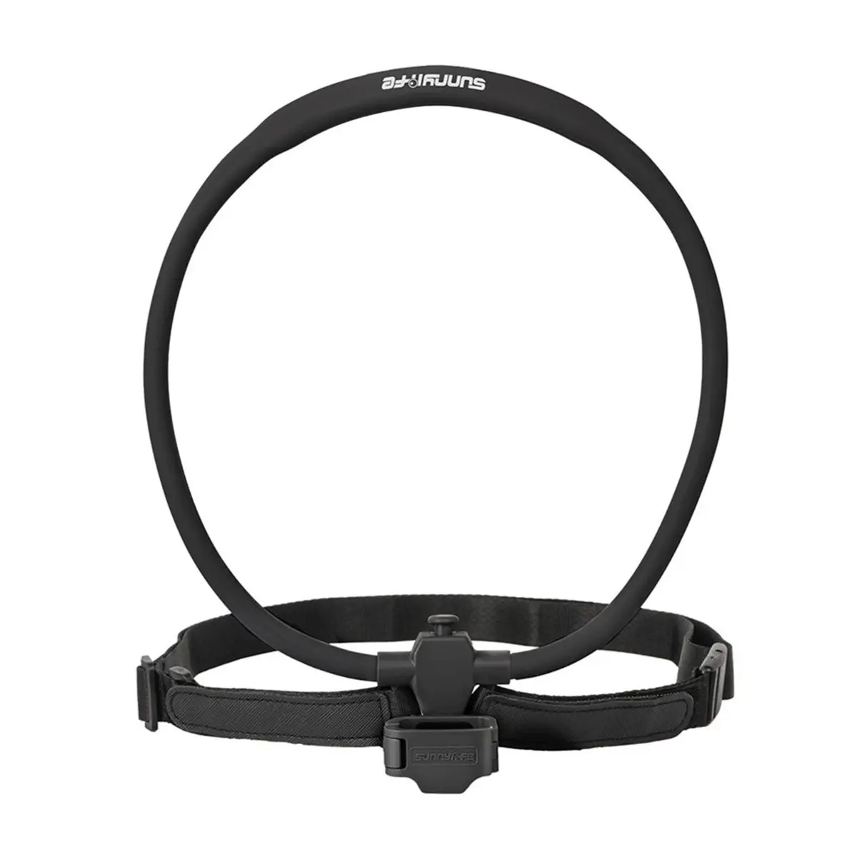 B21B  Neck Mount for 4 Chest Mount POV/Log Video Selfie Stand Hand Free Neck Holder for Pocket 3/4 Black