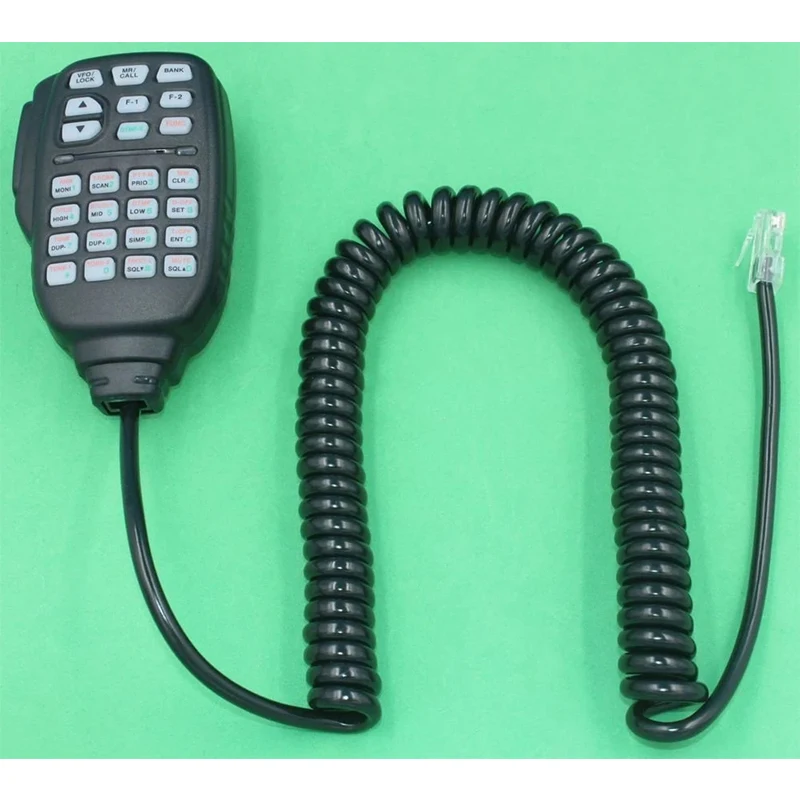 Microphone de HM-133V avec éclairage du clavier pour ICOM Mobile Transcsec IC/208H/2100H, 2200H, 2720H, 2725E, V8000