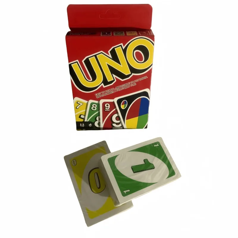 Mattel UNO kartu kasual permainan papan multiplayer permainan kartu asrama kasual pesta Uno Yono kartu puzzle permainan poker orang tua anak