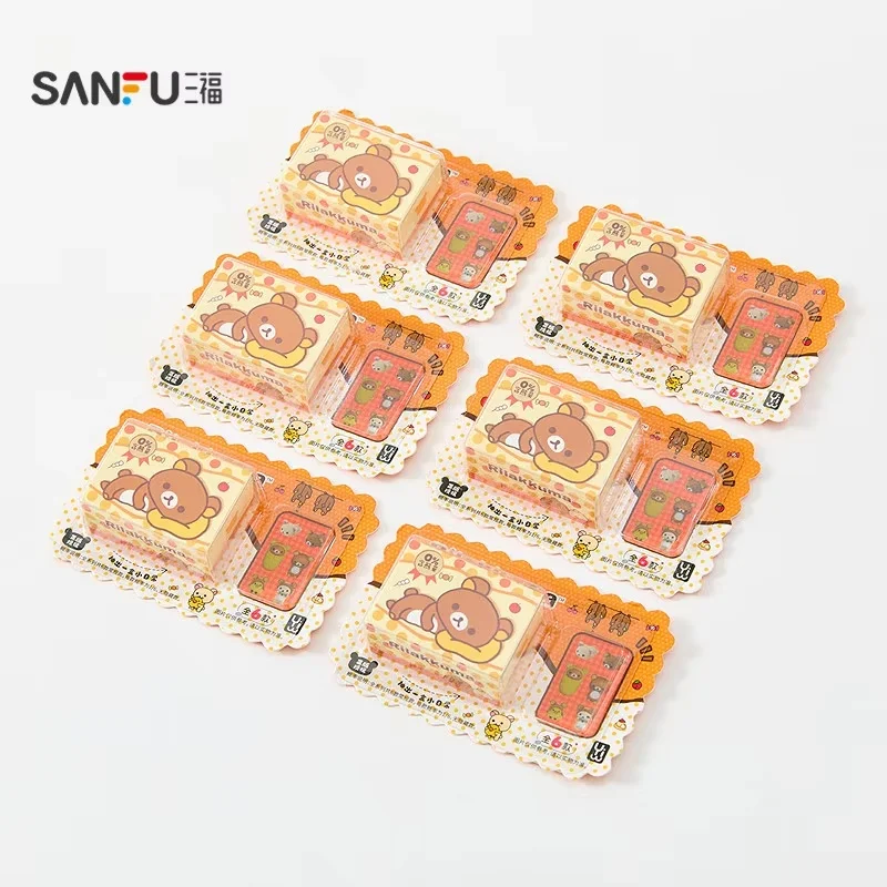 Sanfu Authentic Rilakkuma Candy Box Mini Blind Mystery Box Kawaii Cute Collectible Figure Desktop Decor Gift For Women view 4