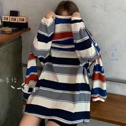 Pullovers Women Sweatshirt Female Streetwear Wear-resistant Loose Plus Size Retro Simple Couples Matching Daily