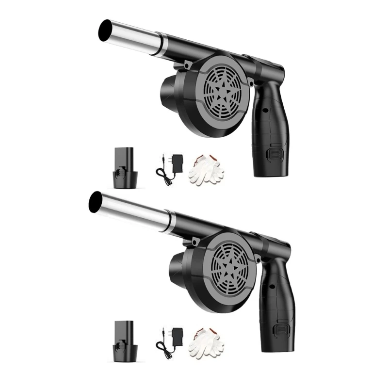 Handheld Rechargeable Spower Air Blower pour BBQ Démarrage du camping Réparation électronique Electronic Repose efficace