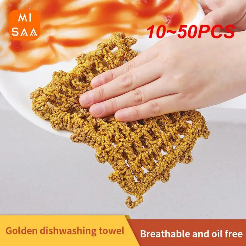 10~50PCS Cotton Cloth High-quality Materials Space Saving Strong Water Absorption Water Absorption And Easy Drying Household