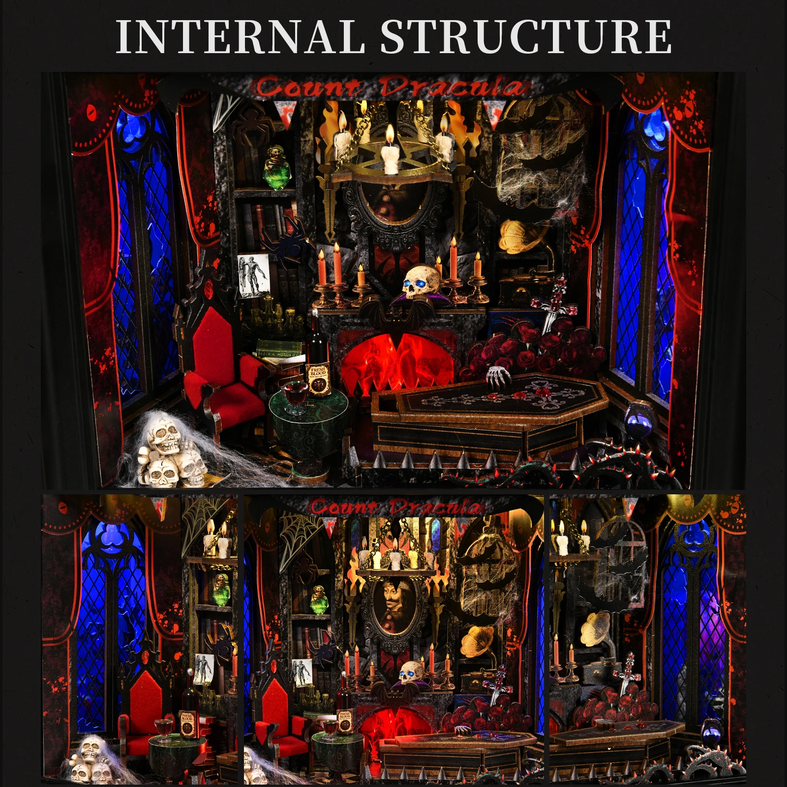 Light-Up Book Nook Kit — product detail 3