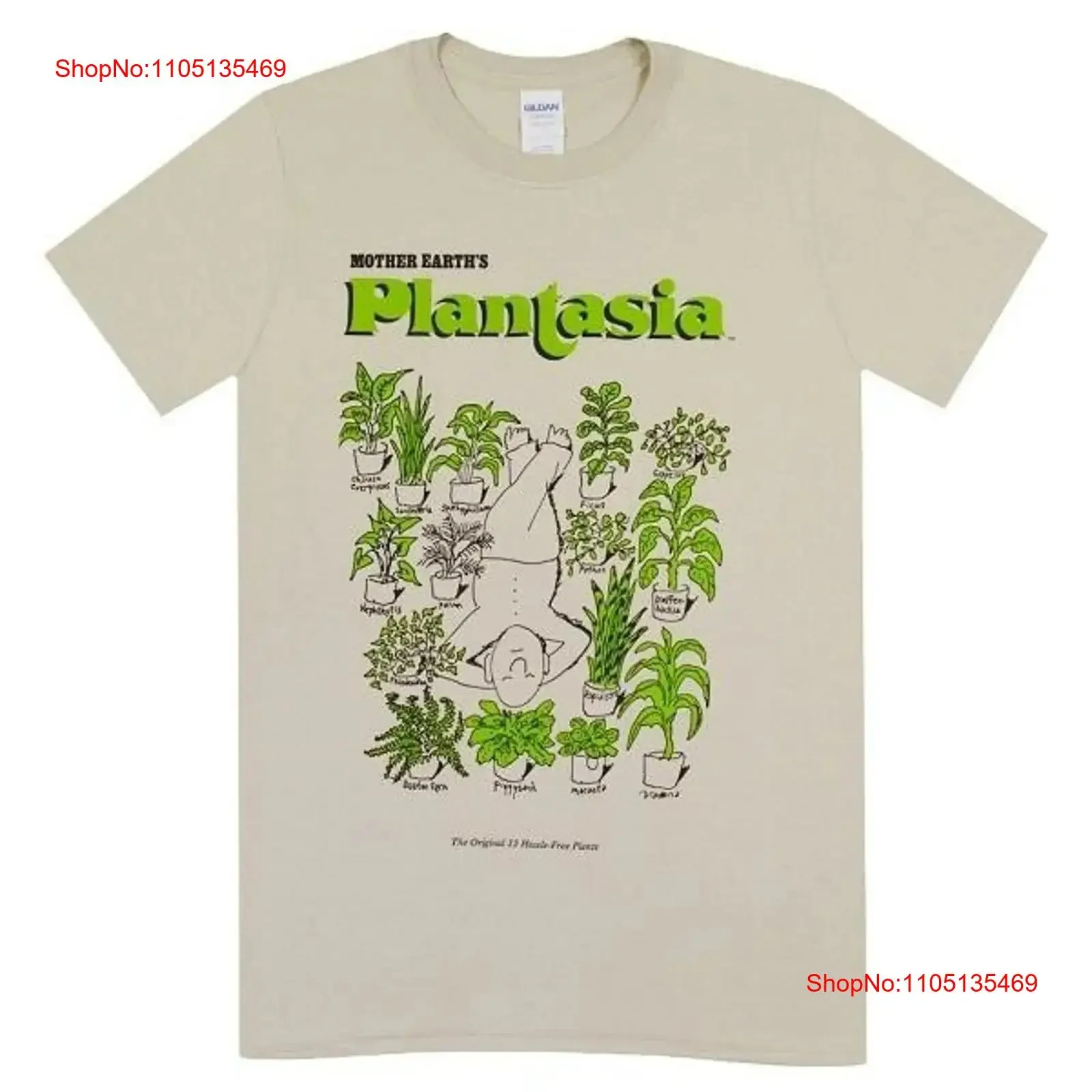 

Футболка MORT GARSON Plantasia Man With His Plants FL0583, винтажная стираная графика, повседневная универсальная дизайнерская одежда, стильная