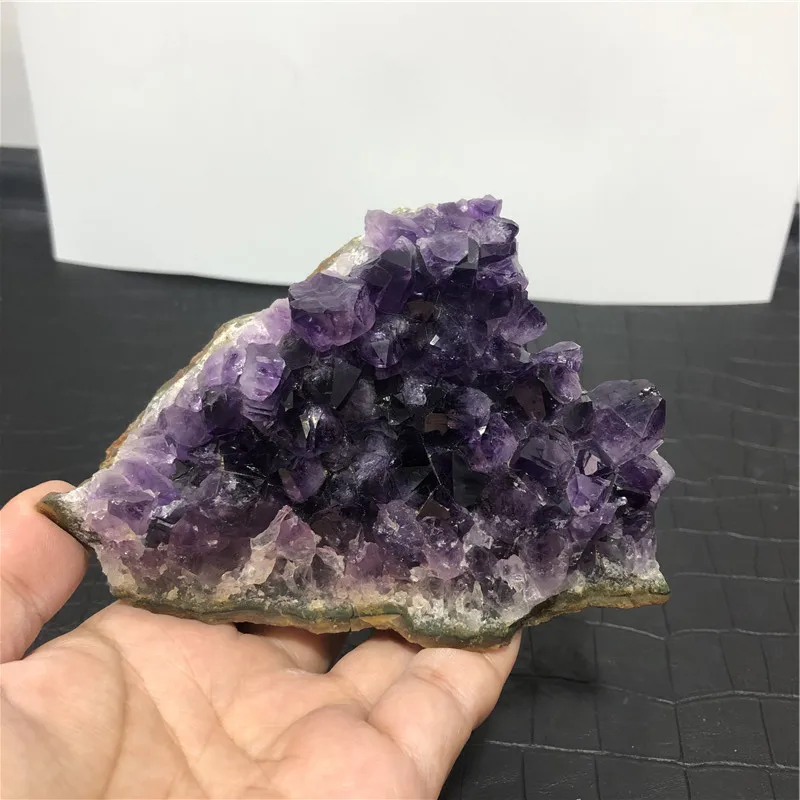 

Natural Amethyst Stone Geode Crystal Cluster Home Decoration Raw Quartz Minerals Real Uruguay Amethyste Spiritual Chakra Reiki
