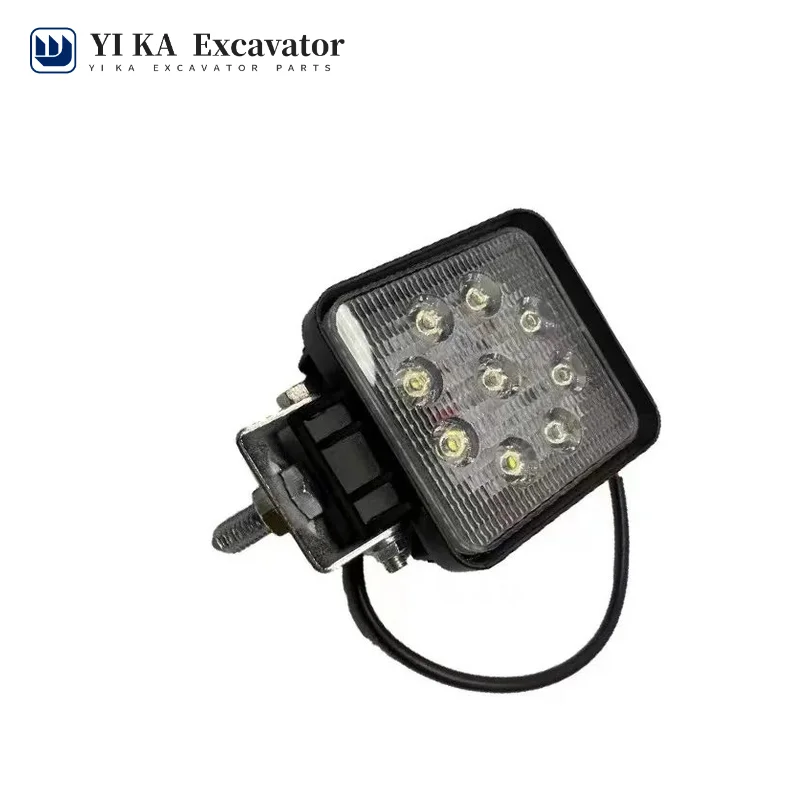 For Excavator Boom LED Headlight EC120B EC140B EC210B Cab top lights Excavator Light EC240B excavator parts