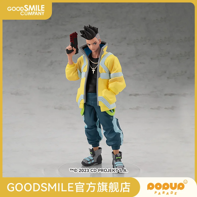 17Cm Pvc Gsc Pop Up Parade Cyberpunk Edgerunners David Martinez Action Figure Model Ornaments Garage Kit Doll Toys Gift