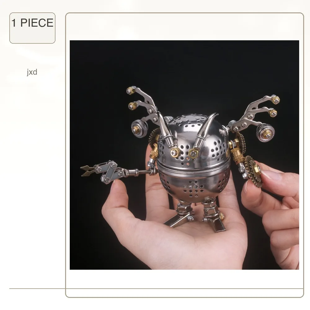 Training patience Model Building Kit Collectible office decoration Warring States heroes simple handmade toys metal