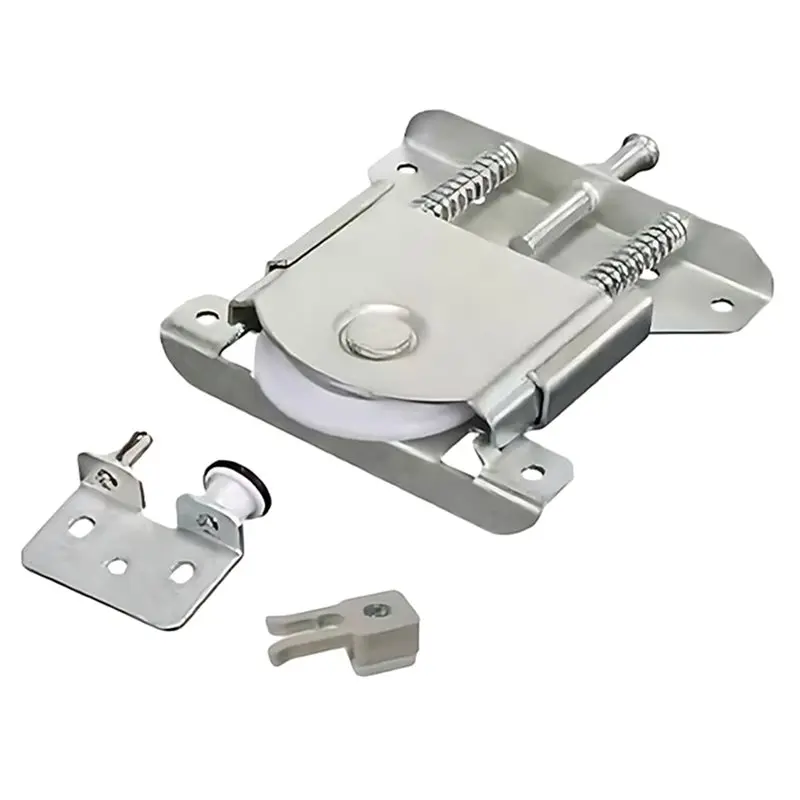 

BMBY-Wardrobe Door Replacement Parts 2Pcs For Sliding Door Kit Wheels For Sliding Doors