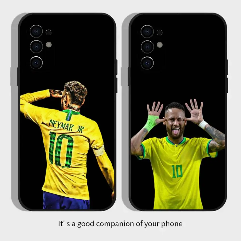 Neymar Celebrates Shatterproof TPU Printed Phone Case For Samsung Galaxy S26/S25/24/23/22/30/21/10/9,Ultra,Plus